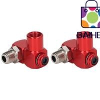 ราคา BAIHEE ข้อต่อหมุน, ข้อต่อลม 360 องศา 1/4 นิ้ว, เครื่องมือลม NPT อลูมิเนียม 150PSI Max Air Swivel Air ท่อเชื่อมต่อ (27442839327)