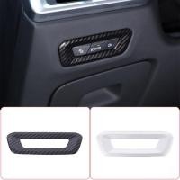 ราคา For BMW X5 X6 G05 G06 2023 2024 ABS carbon fiber/silver car Head light Headlight Switch Button Cove (57007114358)