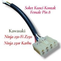ราคา Kawasaki ninja 250 fi z250 ninja 250r คาร์บูเรเตอร์ซ็อกเก็ตกุญแจจุดระเบิดหญิงนินจา 250 คาร์บูเรเตอร์ fi (48060251093)
