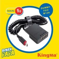 ราคา KINGMA DUMMY Battery FUJI NPW126 (มีประกัน 1ปี) แบตไลฟ์สด แบตดัมมี่ กล้อง FUJI ( Camera Battery FUJI NP-W126 ) (22846186743)