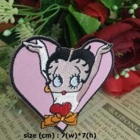 ราคา Betty Boop การ์ตูน ตัวรีดติดเสื้อ อาร์มรีด อาร์มปัก ตกแต่งเสื้อผ้า หมวก กระเป๋า แจ๊คเก็ตยีนส์ Movie Embroidered Iron ... (6916896412)