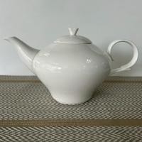ราคา กาน้ำชา กาน้ำร้อนใบใหญ่ สีขาวเงา กาน้ำชาสวยๆ teapot กาน้ำชาจีน สไตล์จีน ทำจากเซรามิกเกรดพรีเมี่ยม (27545226046)