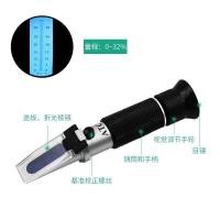 ราคา แบบพกพา Refractometer 0-32 ผลไม้ Brix Meter sy Refractometer Optical Refractometer อาหารเครื่องดื่ม Brix Detector (50062776230)