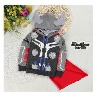 ราคา ชุดแฟนซีเด็ก เสื้อกันหนาวเด็ก ซุปเปอร์ฮีโร่ ชุดธอร์ Thor ชุดฮีโร่ (1417232512)