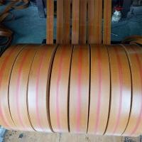 ราคา อุตสาหกรรมสายพานลําเลียงผ้าใบเข็มขัดส่งเข็มขัดหมุนแบนเข็มขัดสีส้มยางเกียร์เป็น (45064040313)
