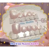 ราคา เล็บปลอม เล็บเท้า เล็บปลอมสำเร็จรูป เล็บเจล แท้100% สีลูกแก้ว สีแคทอาย ไม่ออกเทา แถมกาว+ตะไบ (25575653372)