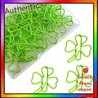 ราคา Cute Clover Paper Clips - 20 Pack Metal Binder Clips with Storage Case for Organizing Documents, Invitations, Sticky Notes, Letters, and Notebooks (46004741585)