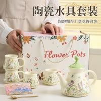 ราคา เซรามิคถ้วยกาแฟยุโรปชุด high-end ครัวเรือนถ้วยงานแต่งงานถ้วยกาน้ำชาอังกฤษชุดชาหรูหรา (25879957664)