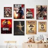 ราคา เกม Red Dead Redemption 2 โปสเตอร์ไม่มีกรอบโปสเตอร์ Kraft Club Bar กระดาษ Vintage โปสเตอร์ (26206950476)