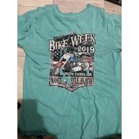 ราคา เสื้อBike week เสื้อวินเทจสวยๆ ไซส์L ลายรถ (42922164326)