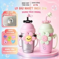 ราคา ถ้วยเก็บอุณหภูมิสแตนเลส 316 ความจุ 700มล กระติกเก็บความร้อน พร้อมหลอดฟรีและสายรัดตกแต่ง - ชื่อ อังกฤษ (40332394416)
