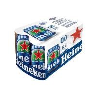 ราคา ไฮเนเก้น 0.0 กระป๋องมอลต์ไม่มีแอลกอฮอล์ Heineken 0.0 Non-Alcoholic Malt Can 330ml. Pack6 (57460944266)
