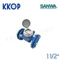 ราคา มิเตอร์น้ำ มาตรวัดน้ำ ซันวา SANWA รุ่น WPD ขนาด 1 1/2" (20734925274)