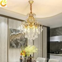 ราคา โคมไฟระย้าห้องนั่งเล่นคริสตัล โมเดิร์นตกแต่งบ้านห้องโถงทางเดินโรงแรมร้านอาหารโคมไฟโคมไฟระย้าหรูหราสไตล์พระราชวังฝรั่งเศส (24377149023)