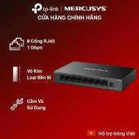ราคา Mercusys MS108GS 8-Port Gigabit RJ45 Switch 10/100/1000 Mbps, ประหยัดพลังงาน (47261658252)