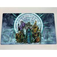 ราคา YuGiOh Playmat Six Samurai United TCG CCG Mat Six Samurai - Nisashi Kamon Yaichi Board Game Trading Card Game Mat Mouse Pad (50663480667)