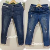ราคา กางเกงยีนส์ งานป้าย lacoste /cheeze (9950394223)