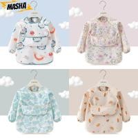 ราคา ผ้ากันเปื้อนแขนยาว,ข้าวกระเป๋าเสื้อให้อาหารเด็กเอี๊ยม,ที่มีคุณภาพสูงเด็กให้อาหาร สม็อค นุ่มกันน้ําเด็กวัยหัดเดินเอี๊ยม (55813243772)