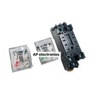 ราคา รีเลย์ Omron my2n my2 12vdc 24vdc 220vac 48VDCมีไฟ relay 8ขา socket PYF08A-E ❤️ราคาพร้อมซ็อกเก็ต (17196805118)