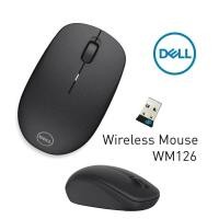ราคา Dell WM126 Optical Wireless Mouse เม้าส์ไร้สาย Kit - Dell Optical Wireless Mouse - Black (8709983768)