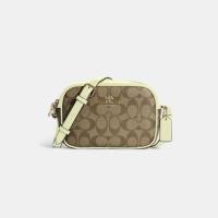 ราคา กระเป๋า Coach รุ่น Mini Jamie Camera Bag In Signature Canvas ของแท้100% (19238971316)