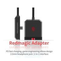 ราคา ▥ อะแดปเตอร์ Nubia Redmagic ของแท้แท่นวางมือถือกับแท่นวางสำหรับเล่นเกม Type-C พอร์ต PD ชาร์จเร็ (27135941003)