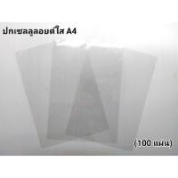 ราคา ปกพลาสติกเซลลูลอยด์ใส A4 (6028552274)