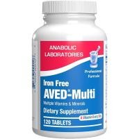 ราคา Iron Free Daily Multivitamin สําหรับผู้ชายและผู้หญิง 120 เม็ด - AVED Daily Multi วิตามินและแร่ธาตุอาหารเสริมสุขภาพ - วิตามิน A, C, D, E, วิตามินบีคอมเพล็กซ์, สังกะสี, แคลเซียม, Magne (40680051760)