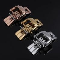 ราคา คุณภาพสูง 18 มม.Precision สแตนเลสพับหัวเข็มขัดสําหรับ Patek สาย Philippe หนังยาง Watchband Nautilus Pin Clasp (42468370486)