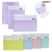 ราคา ซองกระดุม ขนาด A4 เพิ่มช่องใส่เอกสาร สีใส ซองพลาสติกฝาปิดติดกระดุม มีให้เลือกทั้งแนวนอน แนวตั้ง (41223060869)