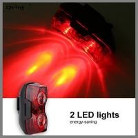 ราคา Springevenskyro 2LED Bright จักรยานจักรยานปลอดภัยด้านหลังหางกระพริบกลับไฟเตือนโคมไฟ CCD (46715076291)