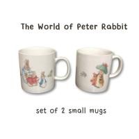 ราคา Set of 2 "Peter Rabbit" Child Mugs แก้วเซรามิคปีเตอร์แรบบิท แก้วมัคใบเล็ก (24273883252)
