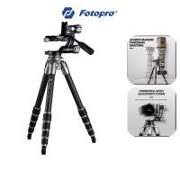 ราคา Fotopro E-6 Eagle Series ขาตั้งกล้องคาร์บอนไฟเบอร์ 5 ส่วน พร้อมหัวกิมบอล (29294329158)