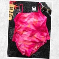 ราคา ชุดว่ายน้ำ ชุดทูพีช TWO-piece ท่อนบน Athleท่อนล่างไม่ทราบยี่ห้อ ไซส์ M (1190269713)