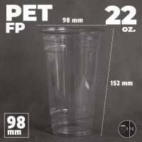 ราคา [ยกลัง] แก้วพลาสติก FPC PET FP-22 oz.(98mm) 1,000ใบ/กล่อง (1161155071)