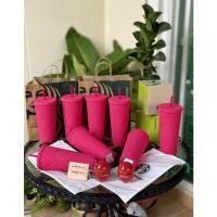 ราคา แก้ว Starbucks Pink Ruby Bling Cold Cup 24 oz (10910128009)