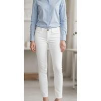 ราคา [ของแท้] Banana Republic (JB) กางเกงยีนส์สีขาว ทรงสลิม Size 25 - Skinny White Jeans เอวต่ำ (44864798403)