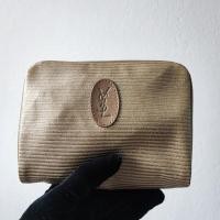 ราคา YSL กระเป๋าซิปใส่cosmetic vintage bag โลโก้ครบหลักร้อย (28555502935)