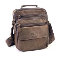 ราคา Chinatown leather กระเป๋าสะพายหนังแท้หูจับซิปยื่นฝาหน้าสีน้ำตาลแทนipad2-3 (15020089900)