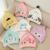 ราคา สาวน่ารักหัวใจเมโลดี้คุโรมิอบเชยสุนัขปาชาสุนัขพุดดิ้งสุนัขหมวกผมแห้งหมวกคริสต์มาสหมวกอาบน้ําดูดซับ (54959016167)