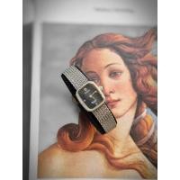 ราคา Waltham Swiss Vintage แท้ นาฬิกาสวิสวินเทจ ขนาด22x21mm ข้อมือ 16.5 cm สายถักสแตนเลส สภาพดีพร้อมใช้ (57557229115)