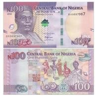ราคา - Nigeria 100 Nigeria ธนบัตรเหรียญต่างประเทศยี่ห้อ UNC Leaflet bnjh7013 (53063951083)