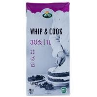 ราคา อาร์ลาวิปปิ้งครีมแอนด์คุกไขมัน 30เปอร์เซ็นต์ 1ลิตร Arla Whipping Cream and Cook Fat 30 Percent 1Litre [5711953098574 ] (50860298717)