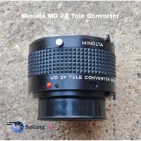 ราคา Minolta MD 2X Tele Converter MD MC SR Mount Excellent 80% (47309152144)
