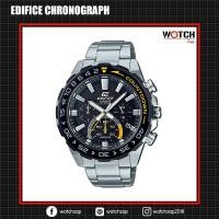 ราคา Casio Edifice นาฬิกาข้อมือผู้ชาย สายสแตนเลส รุ่น EFS-S550DB-1A (CMG) กระจกแซฟไฟร์ (2369990193)