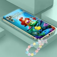 ราคา Vivo Y9i Y33 Y50 Y53S 4G Y55 + Y55S 2023 Y75 5G Y71 Y71I Y81 Y81I Y83 Y91 Y91I Y91C Y90 Y93 Y95 Y51 2020 Y51 Z6 ‌ลายเงือกน้อย‌ เคสนิ่มชุบหรูหราอินเทรนด์หรูหรา hp ครอบคลุม + เชือกเส้นเล็ก (57864924515)