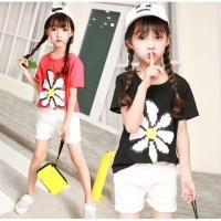 ราคา เสื้อยืดเด็ก เสื้อยืดสาวน้อย ลายดอกไม้ น่ารักมาก ผ้านุ่มเด้ง เนื้อดีมากค่ะ (2671720066)