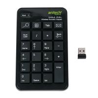 ราคา Anitech Numeric Keypad N181 คีย์บอร์ดตัวเลขแบบไร้สาย (3512560465)