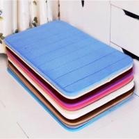 ราคา พรมเช็ดเท้าเมมโมรี่โฟม 60✖️40CM พรมเช็ดเท้าห้องน้ำ พรม พรมกันลื่น พรมเช็ดเท้า ผ้าเช็ดเท้า เมมโมรี่โฟม ดูดซับน้ำได้ดี (22666916788)