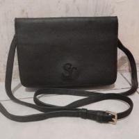 ราคา กระเป๋าสะพายแบรนด์ SAMANTHA THAVASA หนังแท้ original complete tag noseri preloved monza bag (28515147971)